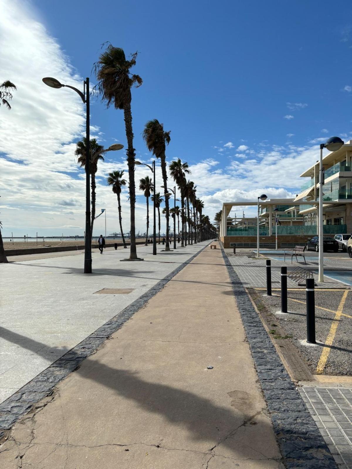 Apartamento Primera Linea De Playa Patacona Valencia Ngoại thất bức ảnh