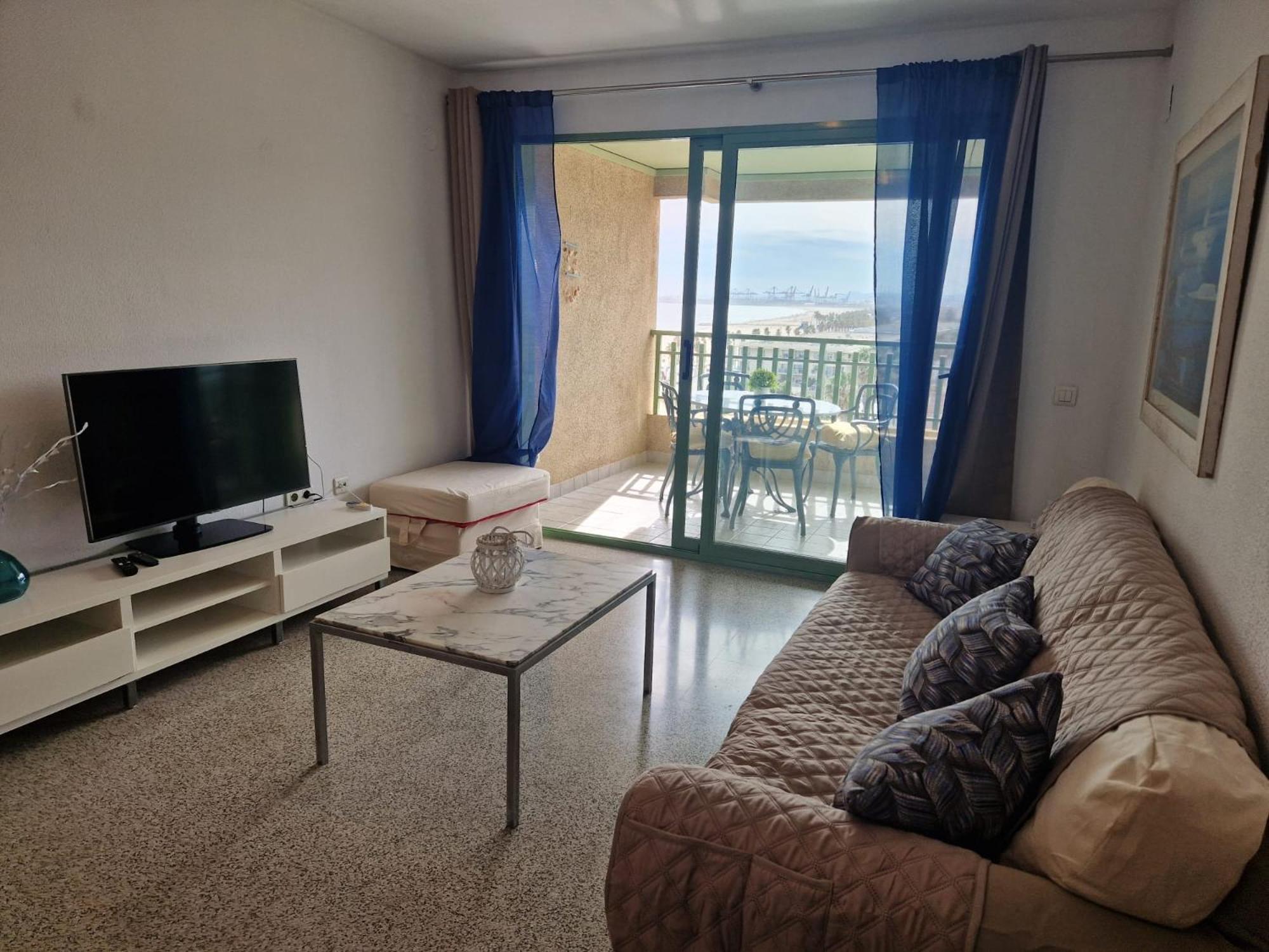 Apartamento Primera Linea De Playa Patacona Valencia Ngoại thất bức ảnh